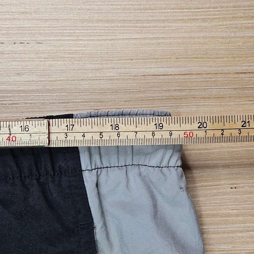 Vintage Y2K Nike Bowflex Athletic Shorts Men XXL Black Gray Gym Workout Training